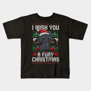 Fury Christmas Kids T-Shirt